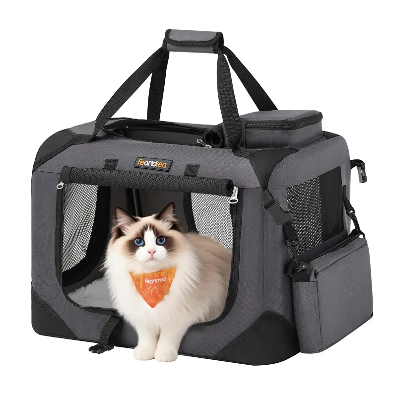 S-XXXL Transportbox Oxford-Gewebe S by Feandrea in Grey, Regular – product photo