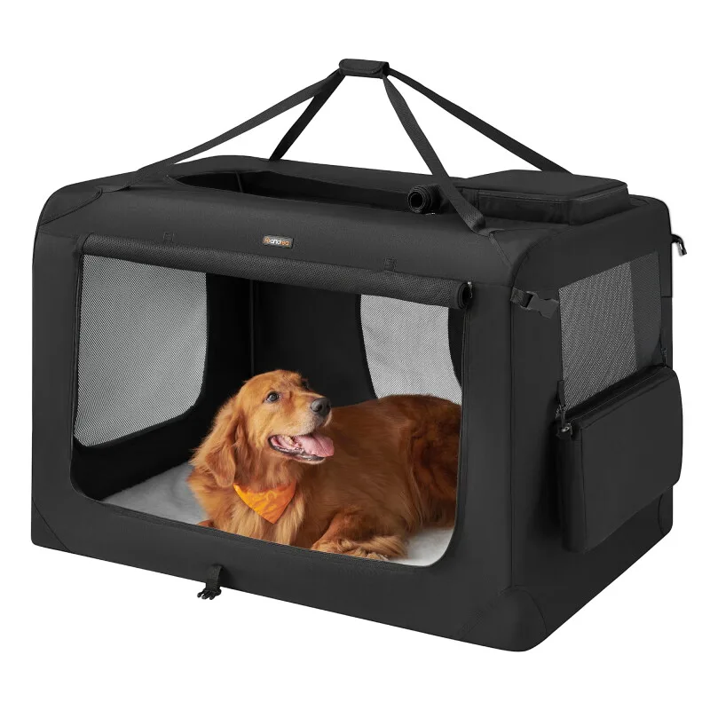 S-XXXL Transportbox Oxford-Gewebe XXXXL by Feandrea in Black, Regular – product photo