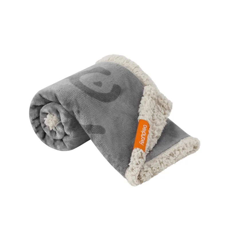 Wasserdichte Hundedecke Sherpa Fleece Grau S de Feandrea en Regular – photo produit
