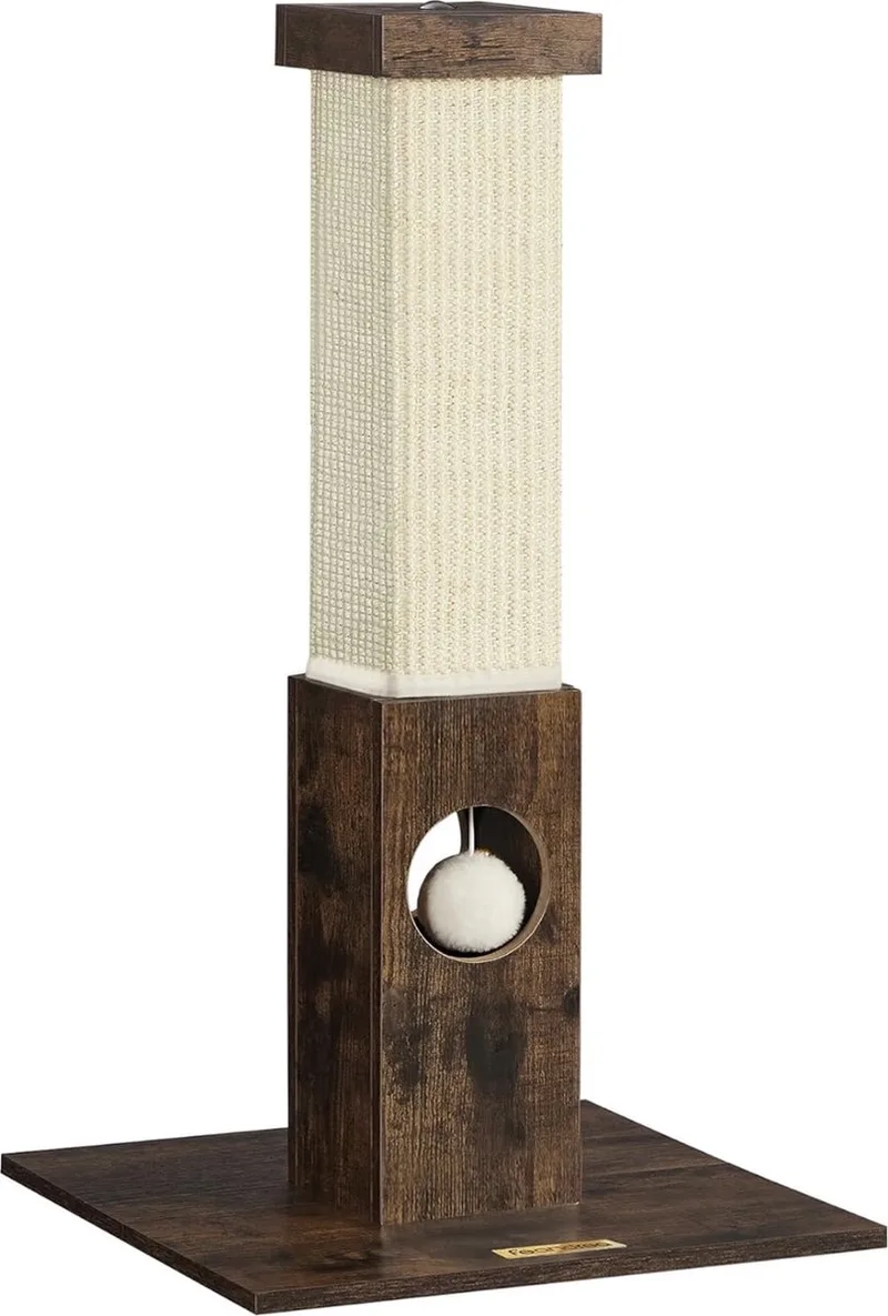 Zaina Home - Krabpaal - 73cm hoog - Vintage - PCA021X01 by Feandrea in Brown – product photo