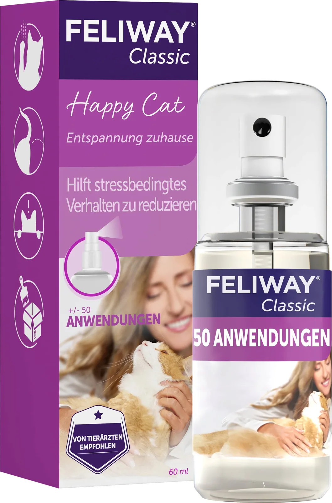 Classic Transportspray 60ml - 1 Stk van Feliway – productfoto