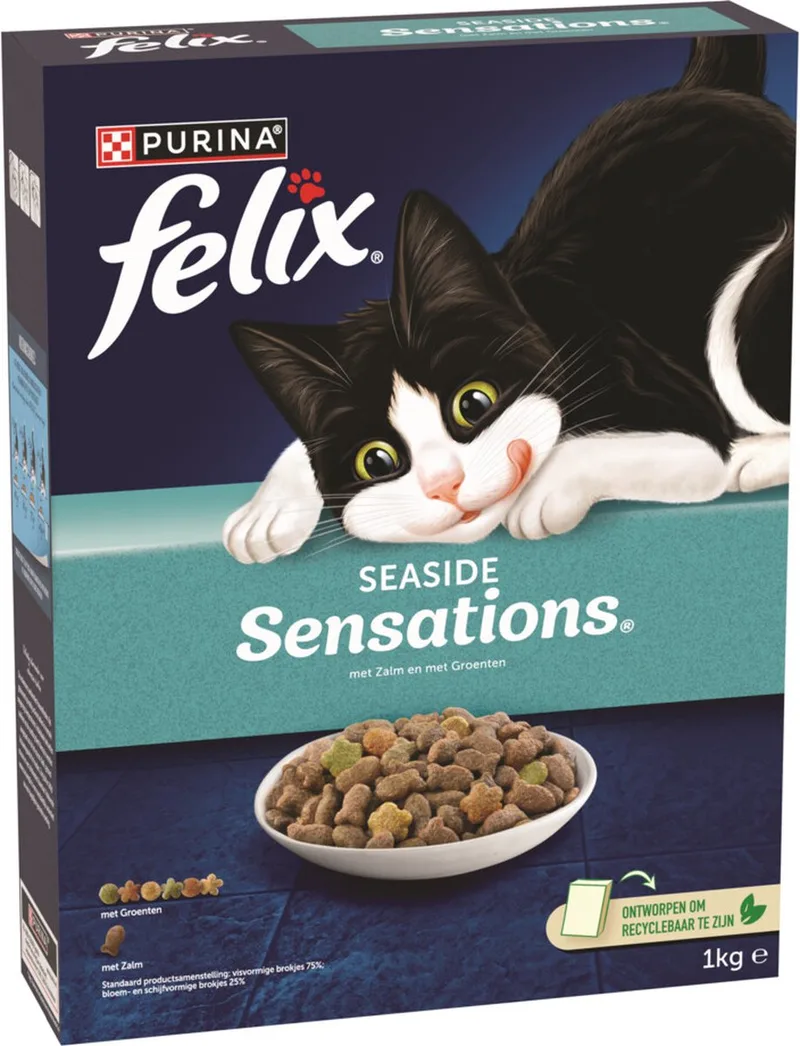 5x Felix Kattenvoer Droog Seaside Sensations 1 kg by Felix – product photo