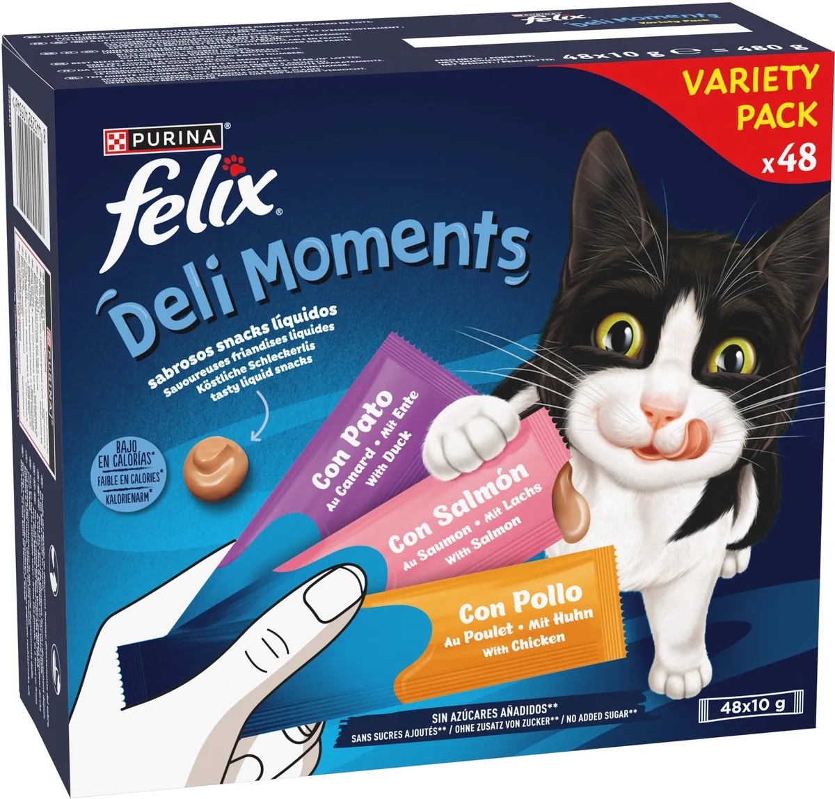 Deli Moments 48x10g - 480 g von Felix – Produktfoto