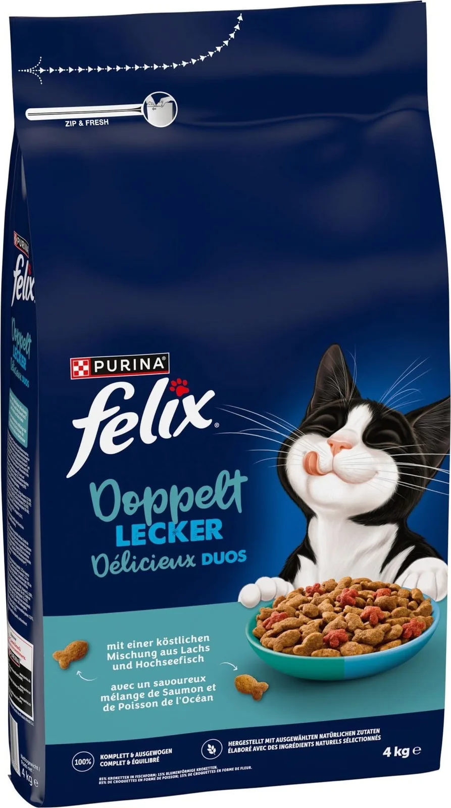 Doppelt Lecker Fisch - 4 kg von Felix – Produktfoto