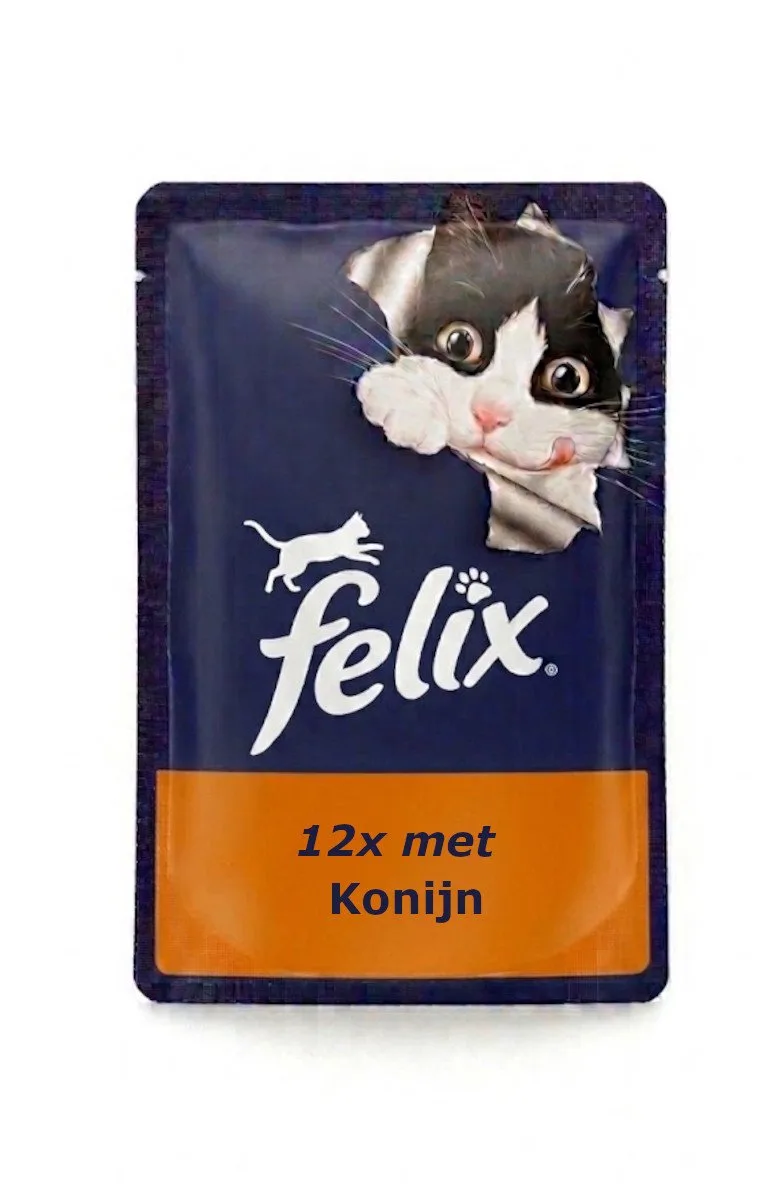 Elke Dag Feest Countryside Konijn - Monopack - 12x85g by Felix – product photo