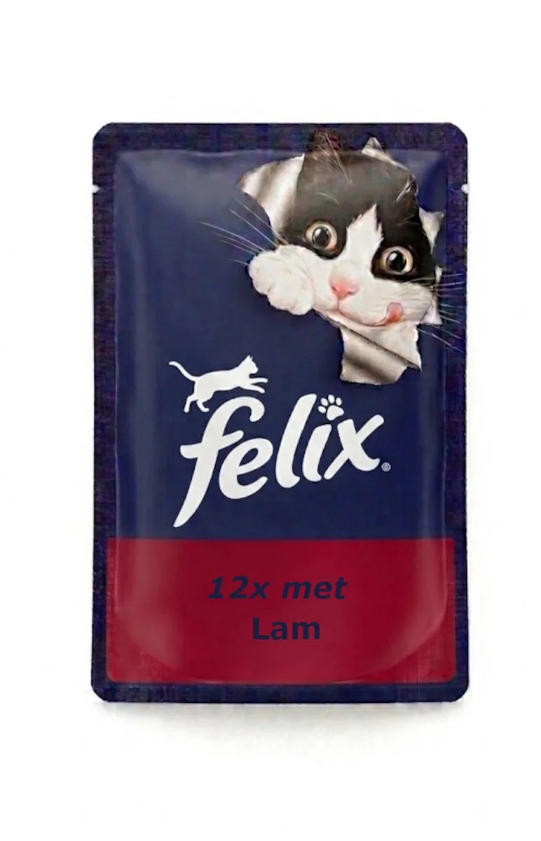 Elke Dag Feest Countryside Lam - Monopack - 12x85g by Felix – product photo