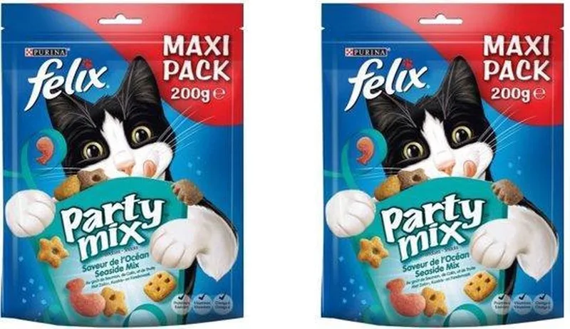 Party mix Seaside 2x 200g (verpakt per 2) Kattenvoer by Felix – product photo