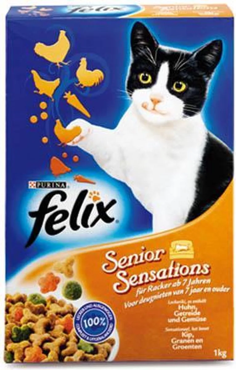 Senior Sensations - Kattenvoer - 1 kg by Felix – product photo