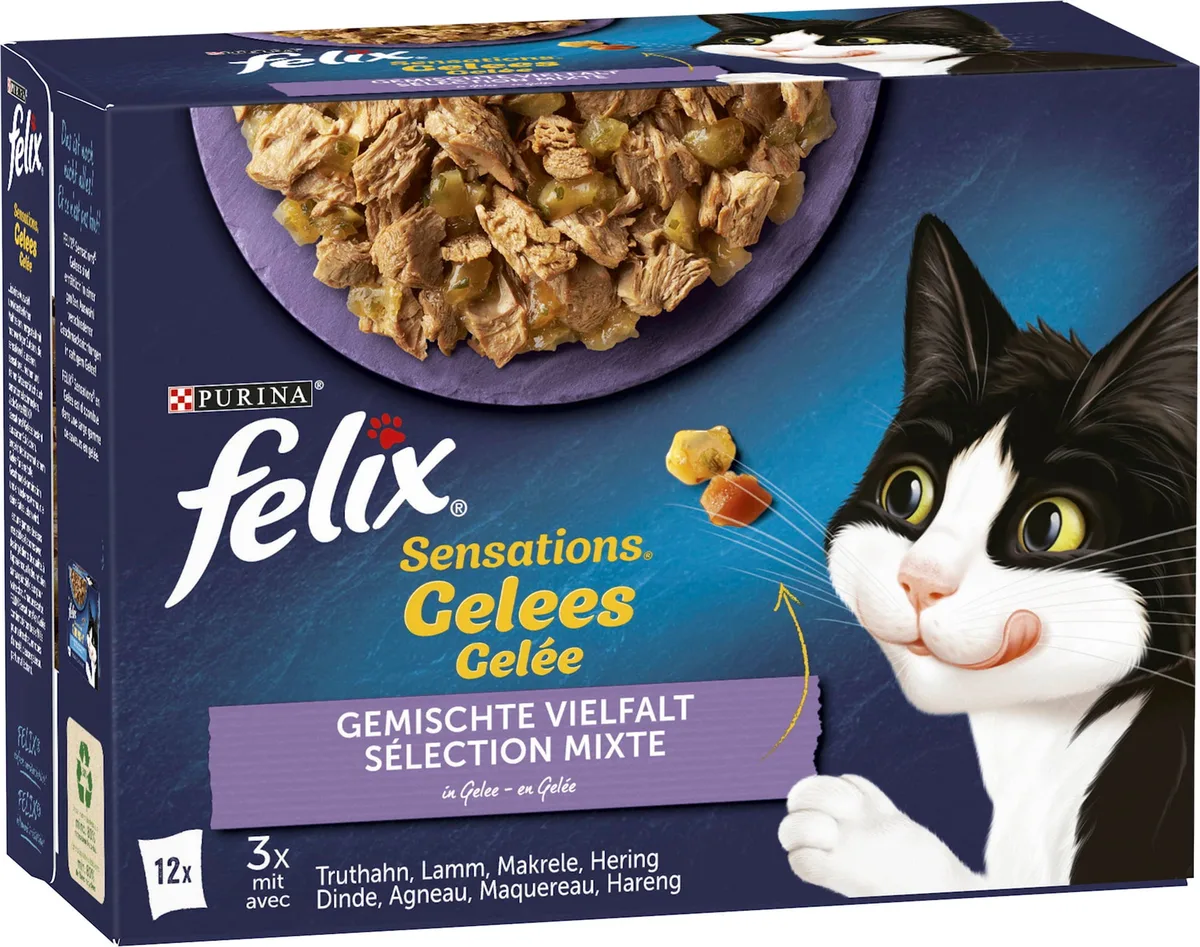 Sensations Gelee Gemischte Vielfalt 12x85g - 1.020 g by Felix – product photo