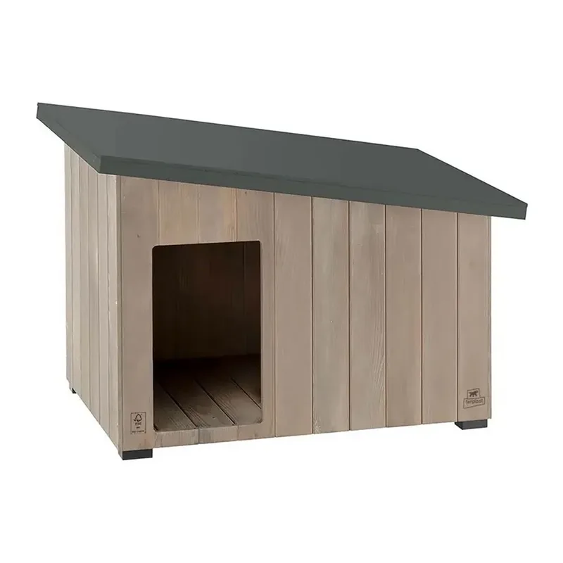 Argo 60 69.5x54.5x52 Cm Houten Hondenhok de Ferplast – photo produit