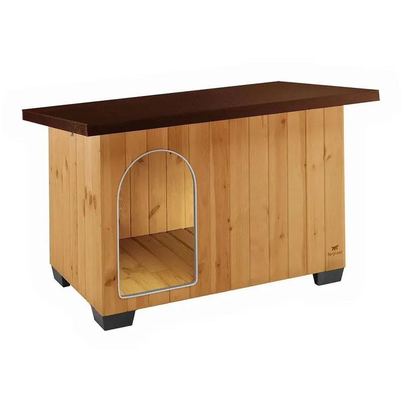 Baita 120 141x86.5x87 Cm Houten Hondenhok by Ferplast – product photo