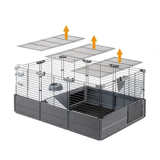 Cage à Lapin Multipla 107.5x72x50 Cm von Ferplast – Produktfoto 4 von 6
