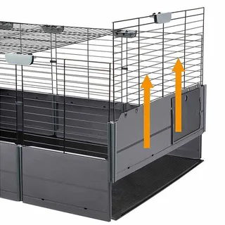 Cage à Lapin Multipla Open 107.5x72x50 Cm by Ferplast – product photo 4 of 6