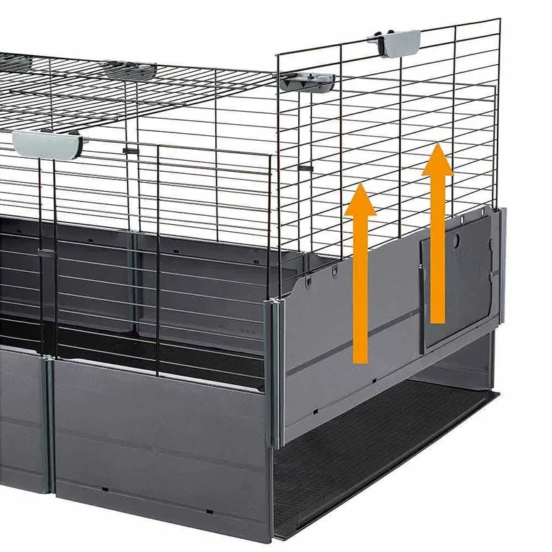 Cage à Lapin Multipla Open 107.5x72x50 Cm by Ferplast – product photo 4 of 6