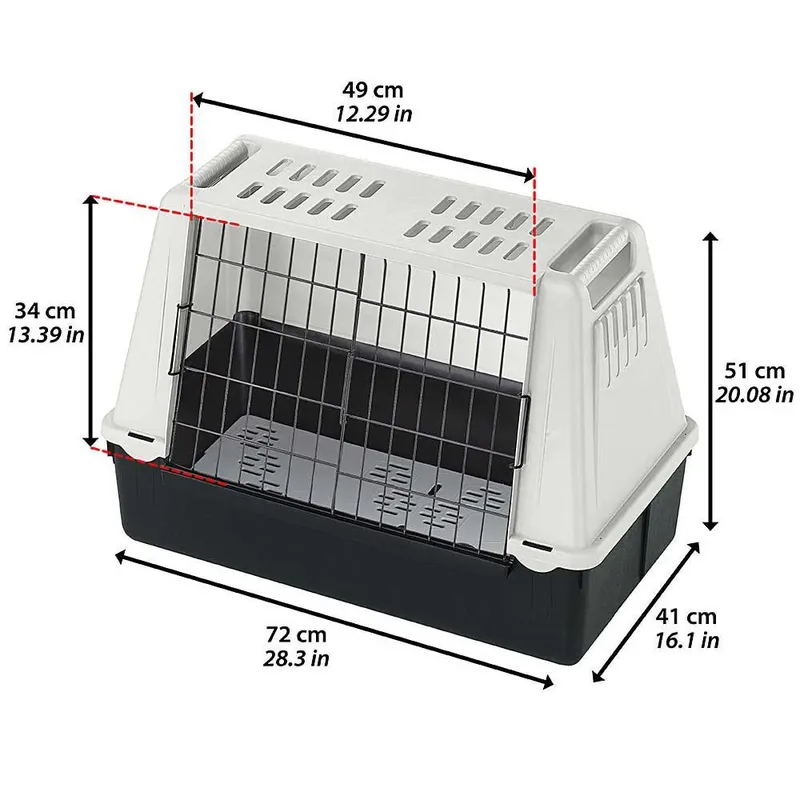 Caisse De Transport Pour Animaux Atlas Car Mini de Ferplast – photo produit 2 sur 6