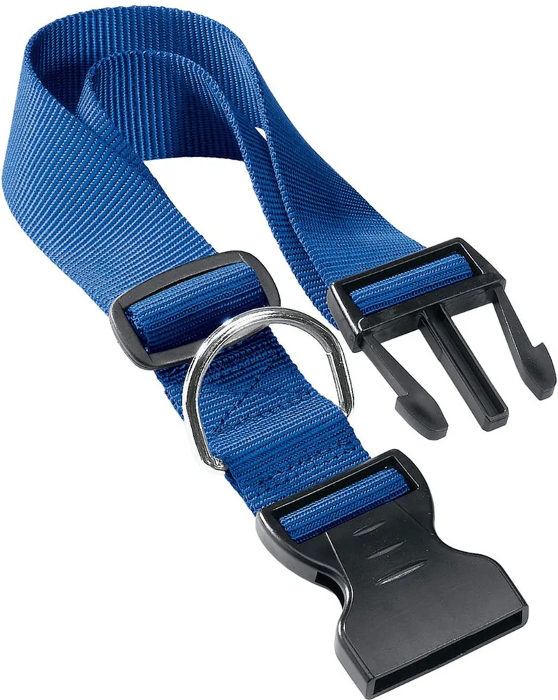Club Halsband - Nylon - Blauw - Breedte 20 mm - Nekomtrek 36 - 56 cm de Ferplast – photo produit