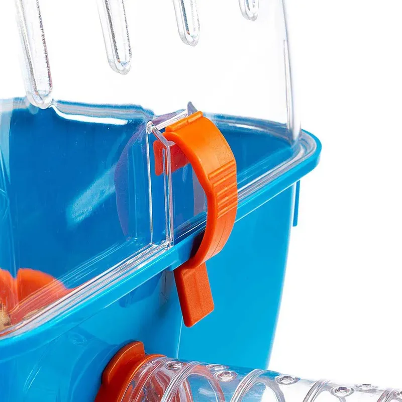 Combi 2 Hamsterkooi - 79,5 x 29,5 x 26,3 cm by Ferplast in Blue – product photo 6 of 6