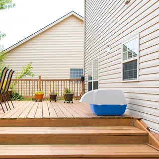 Cosmic Outdoor - Kattenbak - Assorti - 73,5 x 43,5 x 41 cm by Ferplast in Blue – product photo 1 of 3