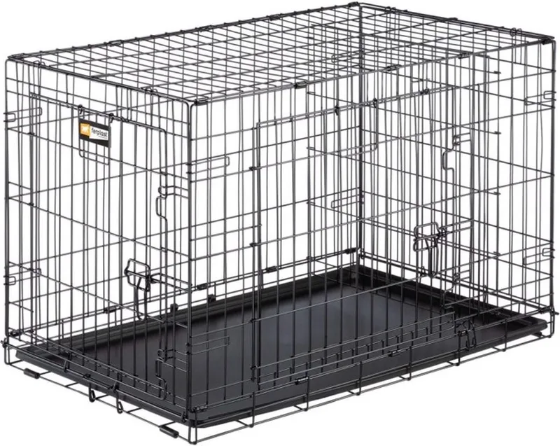 Ferplas DOG-INN 90 - Hondenbench - 92,7 x 58,1 x H62,5 by Ferplast in Black – product photo
