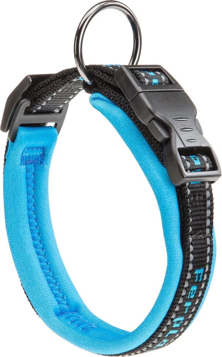 Halsband Honden Sport Nylon 45 Cm Blauw/zwart by Ferplast in Blue – product photo