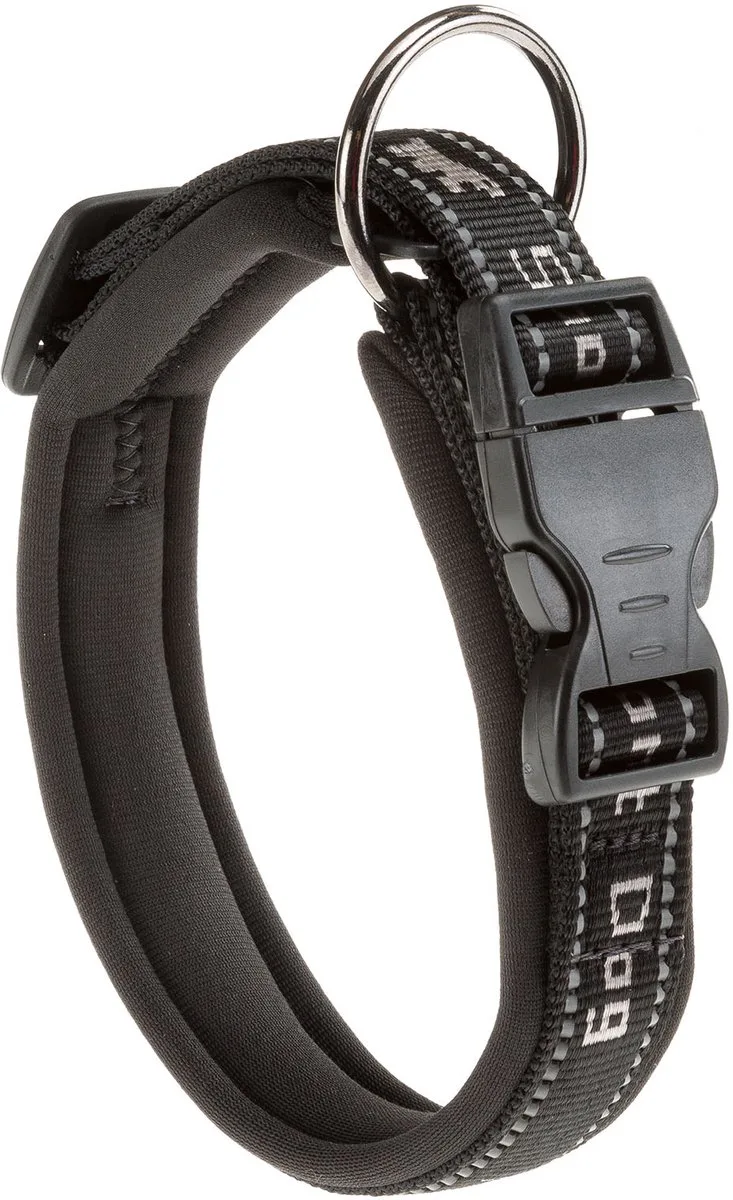 Halsband Honden Sport Nylon 65 Cm Grijs/zwart de Ferplast en Gris – photo produit