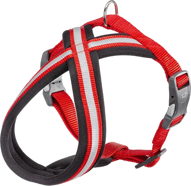 Harnas - Hondentuig - L - 63-88cm x 20 mm by Ferplast in Red – product photo 1 of 6