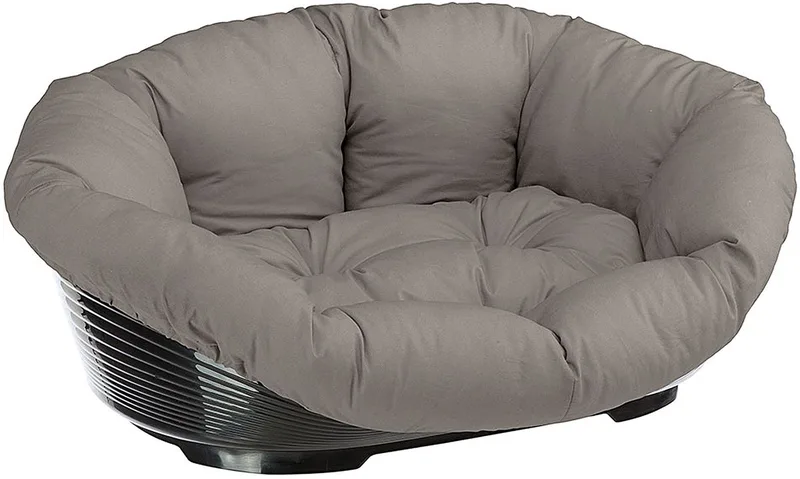 Hond- En Kattenmand Met Kussen 52 Cm von Ferplast in Grau – Produktfoto