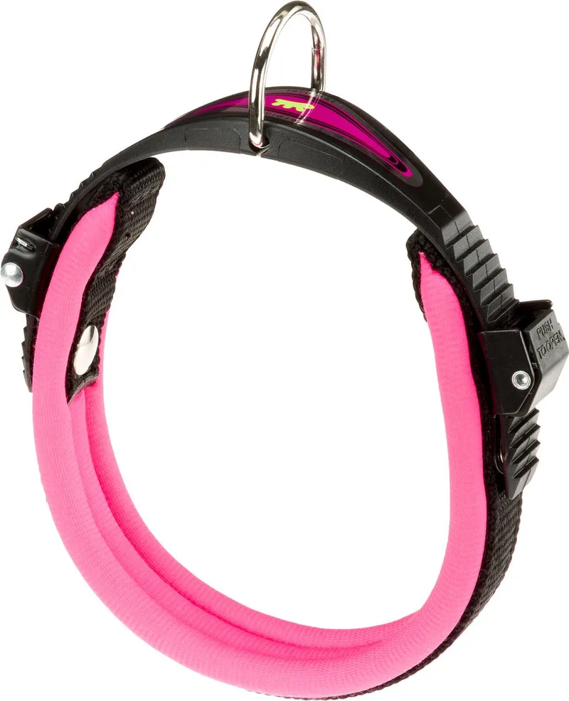 HONDENHALSBAND ERGOCOMFORT FLUO C15/42 HB ROZE by Ferplast in Black – product photo