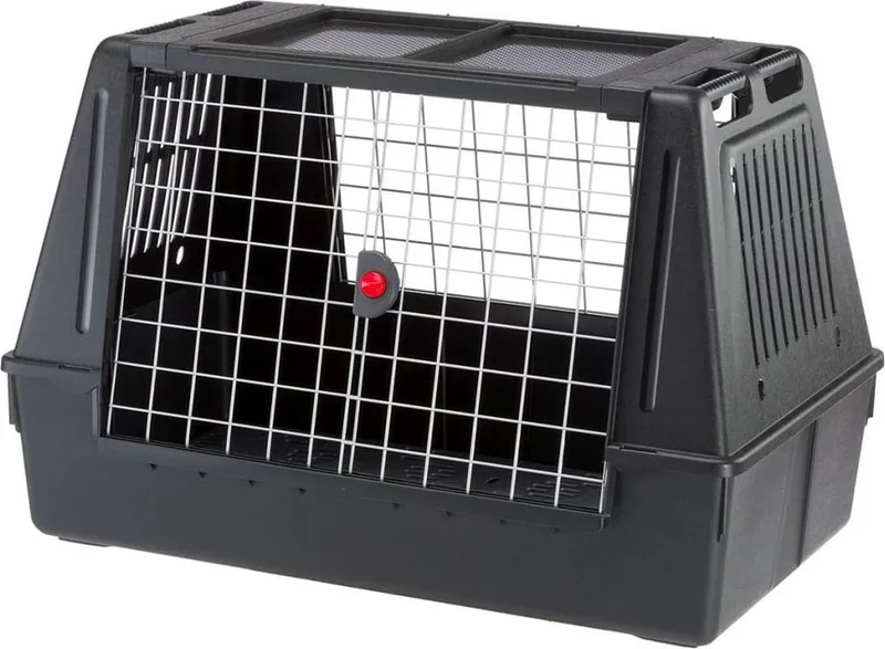 Sac De Transport Panoramique Pour Animaux Atlas Car 100 de Ferplast en Noir – photo produit 1 sur 6