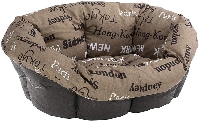 Hondenkussen Sofa 96 X 71 Cm Fluweel/polyester fra Ferplast i Beige – produktbillede