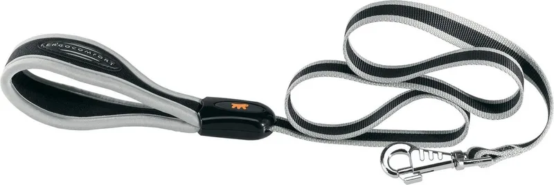 HONDENRIEM ERGOCOMFORT G15/120 LIJN GRIJS by Ferplast in Black – product photo