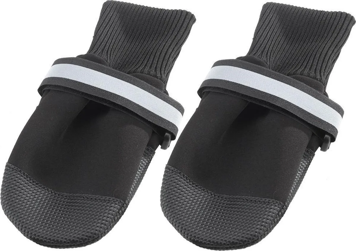 Hondenschoenen 7 X 8 Cm Neopreen Maat M van Ferplast in Zwart – productfoto