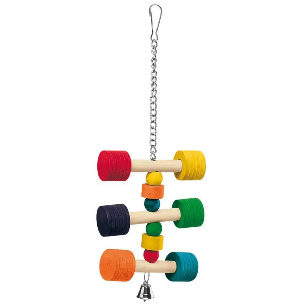 Houten Speelgoed Voor Papegaaien 11.5x11.5x31 Cm de Ferplast – photo produit