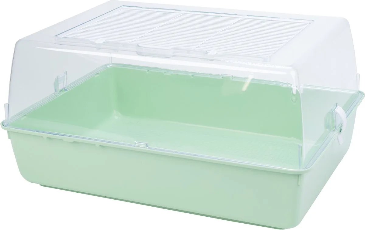 Knaagdierenkooi Voor Hamsters en Muizen, Van Kunststof. 55 x 39 x h 27 cm von Ferplast in Groente – Produktfoto