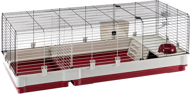Konijnenhok Krolik 140 Plus 142X60X50 Cm 57072570 de Ferplast en Multicolore – photo produit