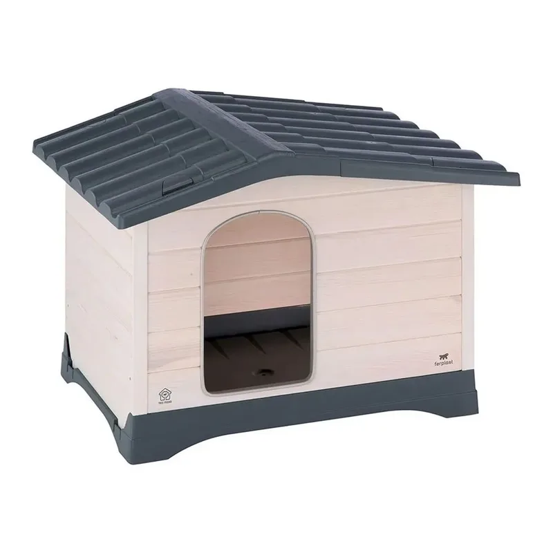Lodge 90 88x72x66 Cm Hondenhok Van Hars/hout Voor Buiten by Ferplast – product photo