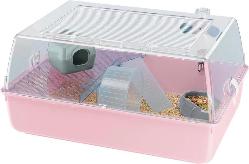 Mini Duna Hamsterkooi - Assorti - 55 x 39 x 27 cm von Ferplast in Mehrfarbig – Produktfoto 1 von 2