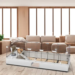 Cage Modulaire 4 étages Pour Lapin Et Cochon D´inde 179x72x56 Cm de Ferplast – photo produit 4 sur 6