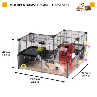 Multipla Large Hamsterkooi de Ferplast – photo produit 4 sur 6