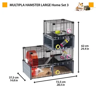 Multipla Large Hamsterkooi de Ferplast – photo produit 5 sur 6