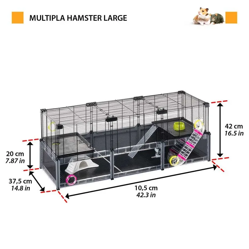 Multipla Large Hamsterkooi de Ferplast – photo produit 3 sur 6