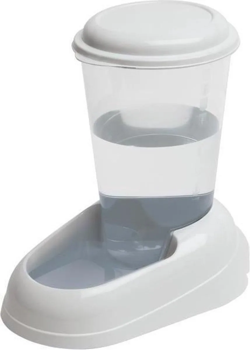 Nadir waterdispenser 3L kunststof - 29,2x20,2x28,8cm - Wit - Hond en kat by Ferplast in Tweekleurig – product photo