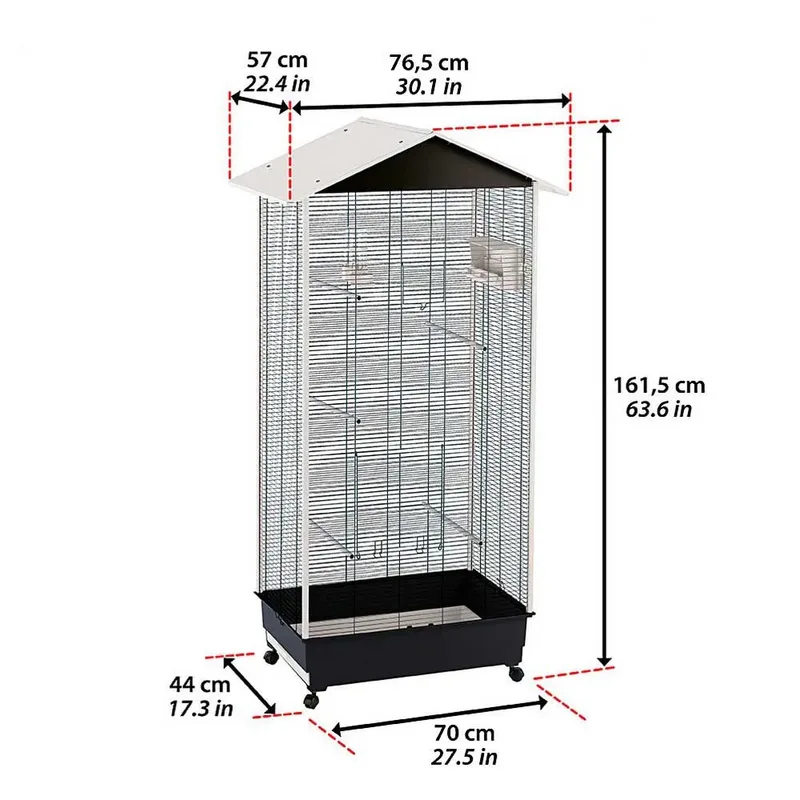 Nota Aviary 162 Cm Vogelkooi by Ferplast – product photo 3 of 3