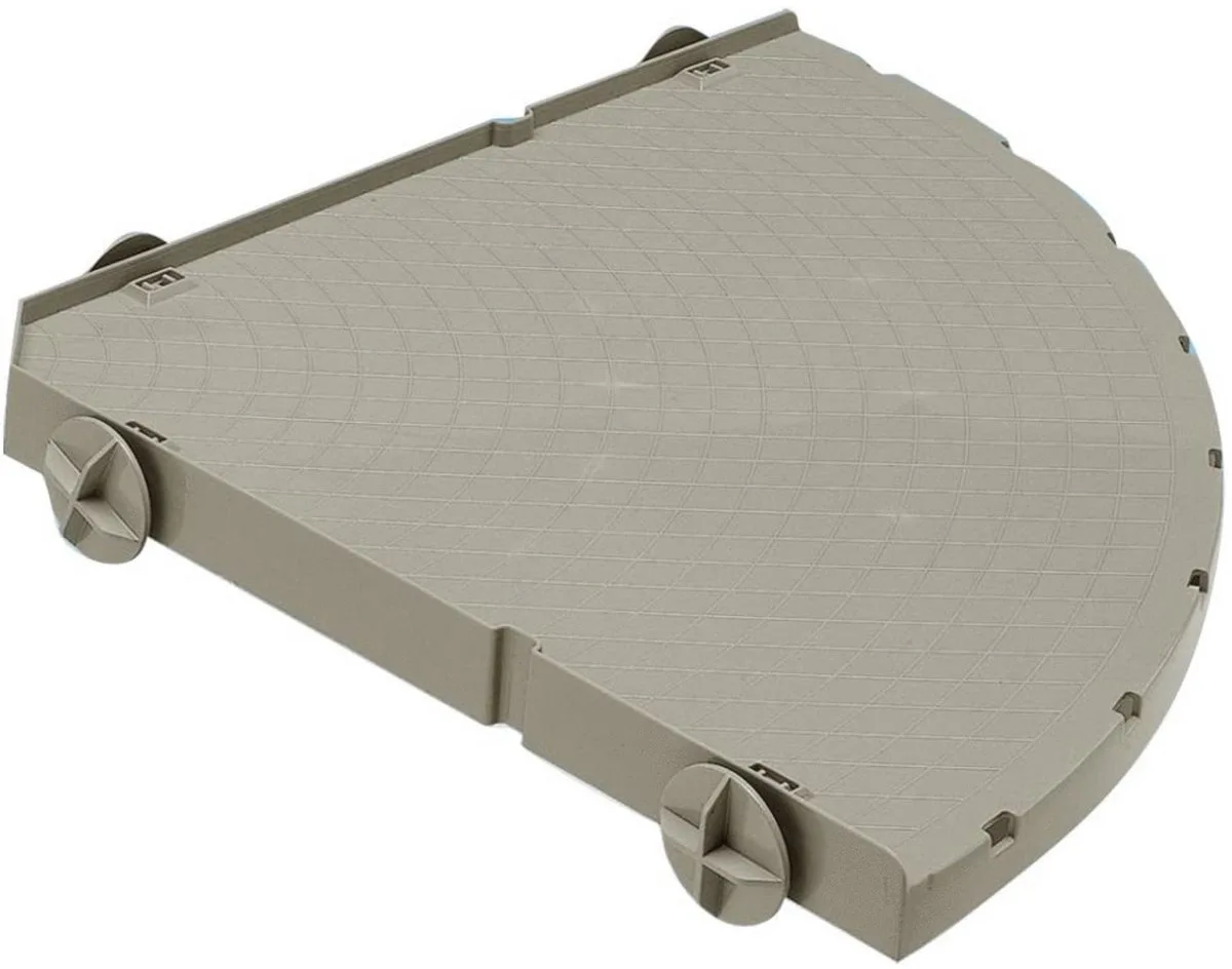 Plateau Ratten En Frettenkooi - Dierenverblijf - 38x38x3 cm von Ferplast in Grau – Produktfoto