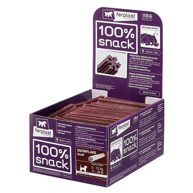 Snowflake M Melissa Doos Hondensnack 70x30g by Ferplast – product photo