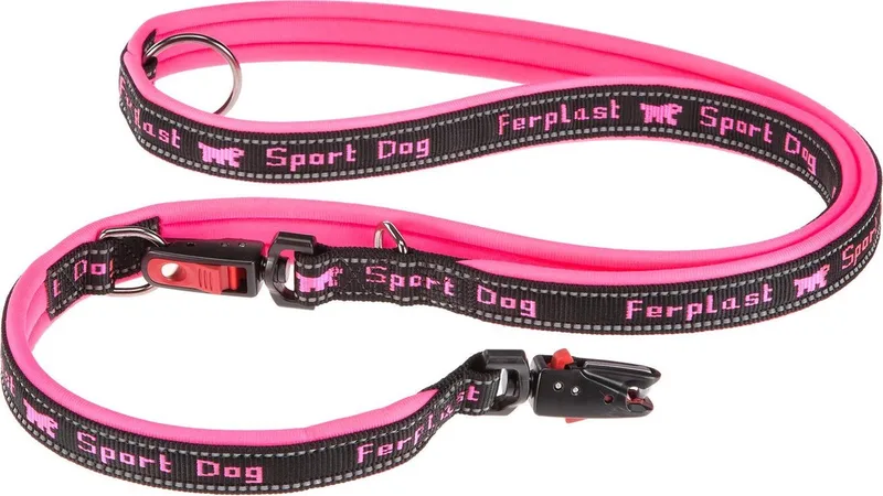 Sport 25 Mm 200 Cm Hondenriem Roze de Ferplast en Rose – photo produit 1 sur 3