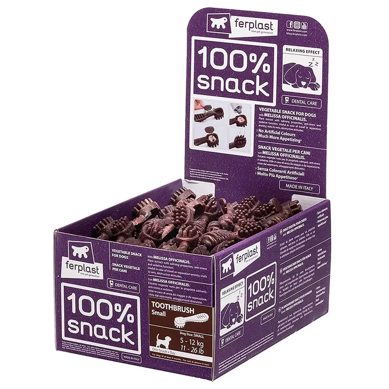 Tandenborstel L Melissa Doos Hondensnack 30x60g de Ferplast – photo produit
