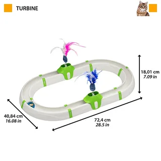 Turbine Circuit Katten Speelgoed by Ferplast – product photo 2 of 5