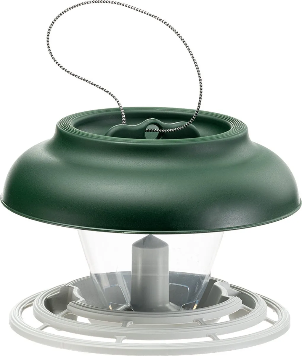 Voederbak pvc voor buiten vogels de Ferplast en Vert, Beige – photo produit