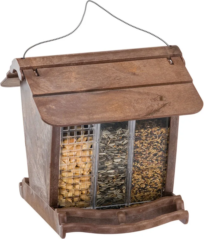 Voedersilo Jok 1 - Voersilo - 23.5x26x23 cm von Ferplast in Braun – Produktfoto